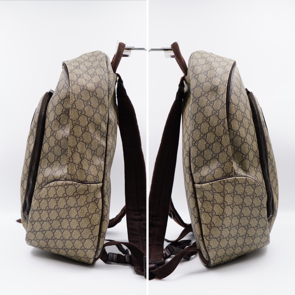 ❌️❌️SOLD ❌️❌️AV40❤️ GUCCI GG Plus Monogram Interlocking G Backpack - Picture 6 of 14